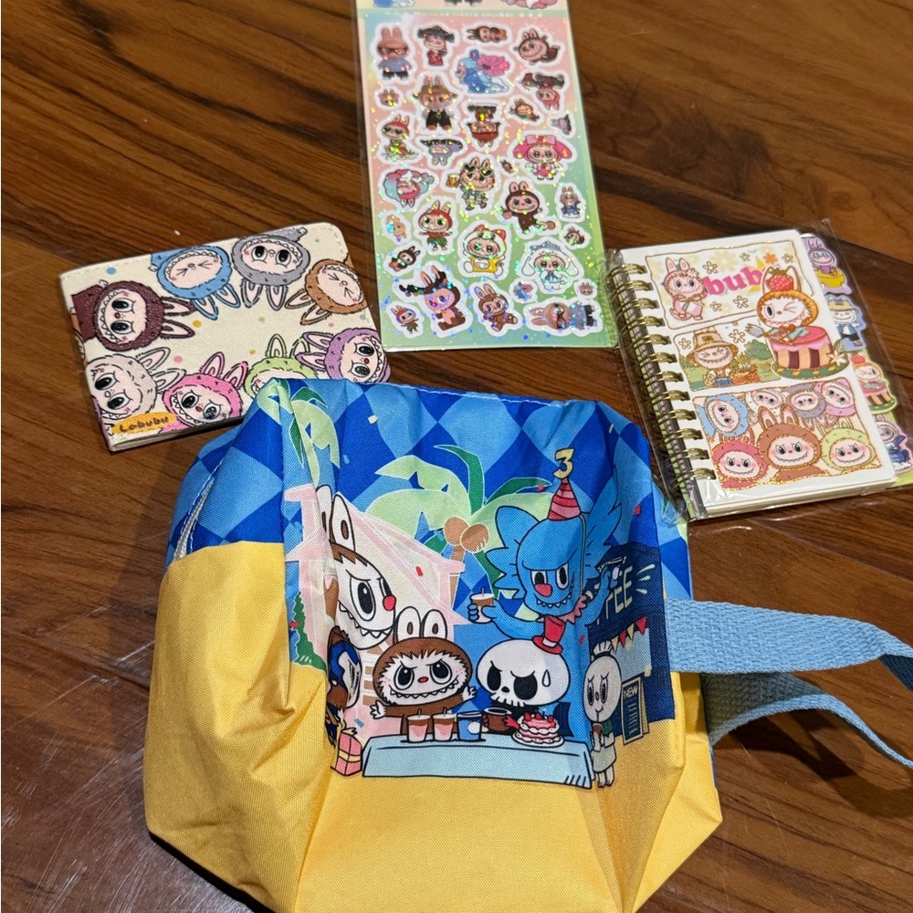 Labubu stationery bundle